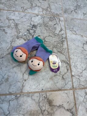 Hallmark Itty Bittys Baby Ariel Little Mermaid Cute Rattle Socks Disney NIB